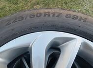 Grajewo ogłoszenia: Komplet kół aluminiowych 17 cali do Hyundai, z oponami zimowymi... - zdjęcie