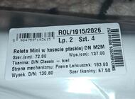 Grajewo ogłoszenia: Witam
Sprzedam nowe mini rolety na okna w kasecie, tkanina biała,... - zdjęcie