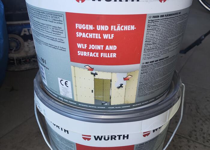 Grajewo ogłoszenia: Sprzedam 2 wiaderka po 10 L Masa szpachlowa do spoin i powierzchni...